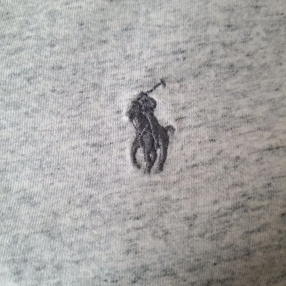 Polo Ralph Lauren Custom Fit T-Shirt Mens XXL Gray Long Sleeve Pony Logo Cotton